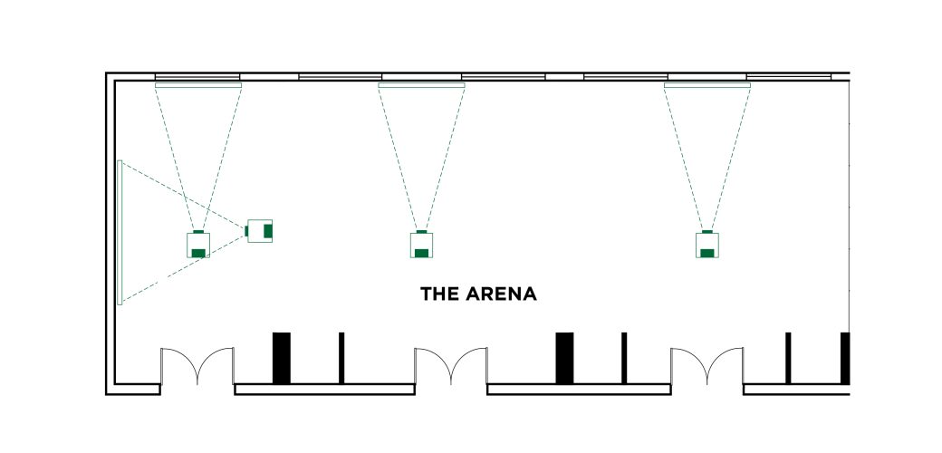The Arena floor plan 1