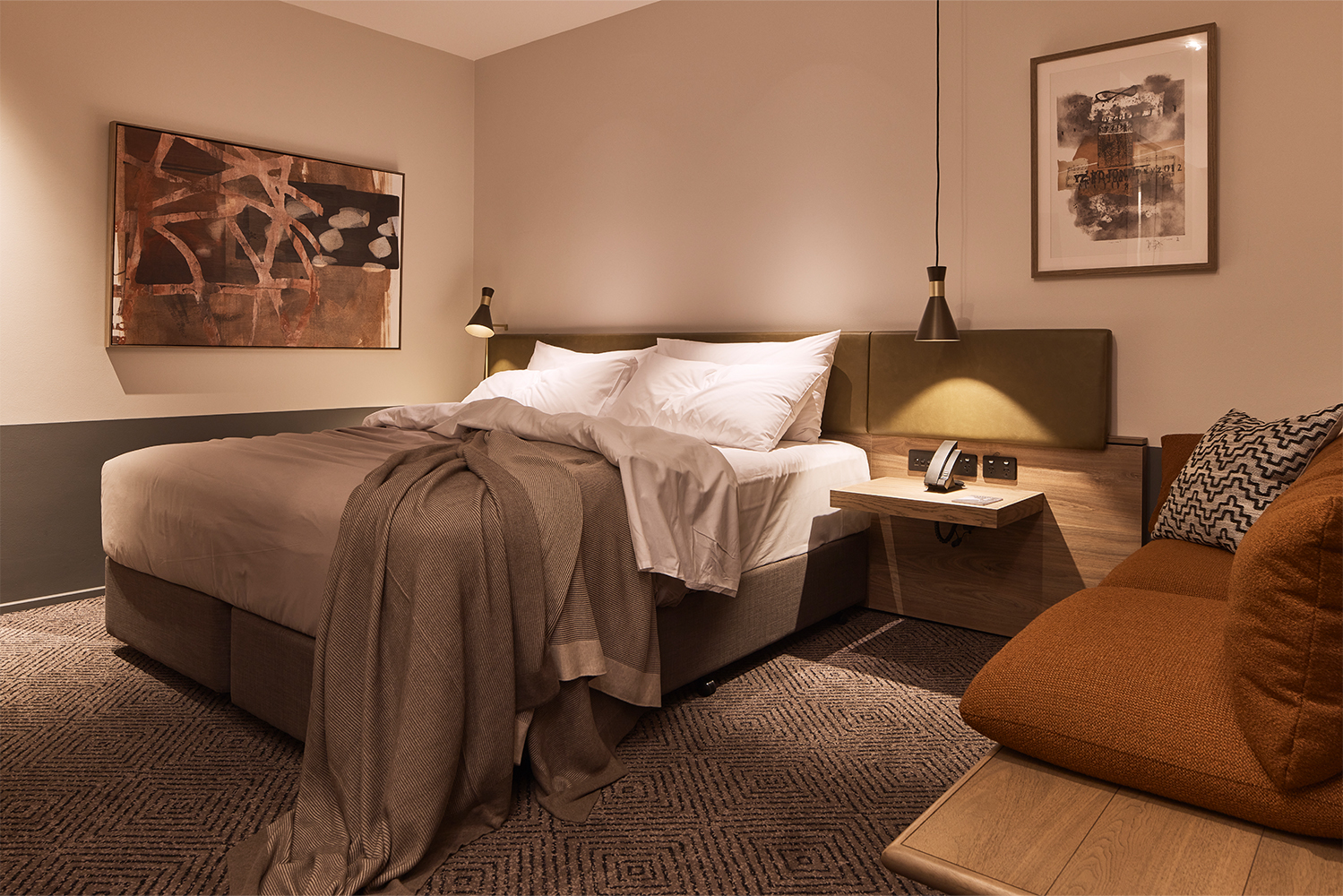 Rydges Melbourne Hotel_Superior King Room_Bedroom