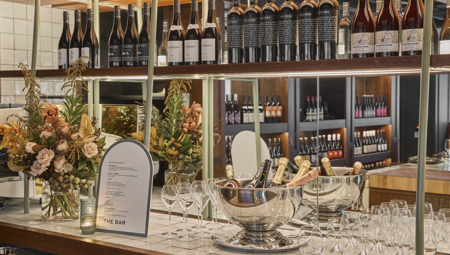 Bossley Private Dining | Melbourne Private Dining Room | Lt Bossley Bar