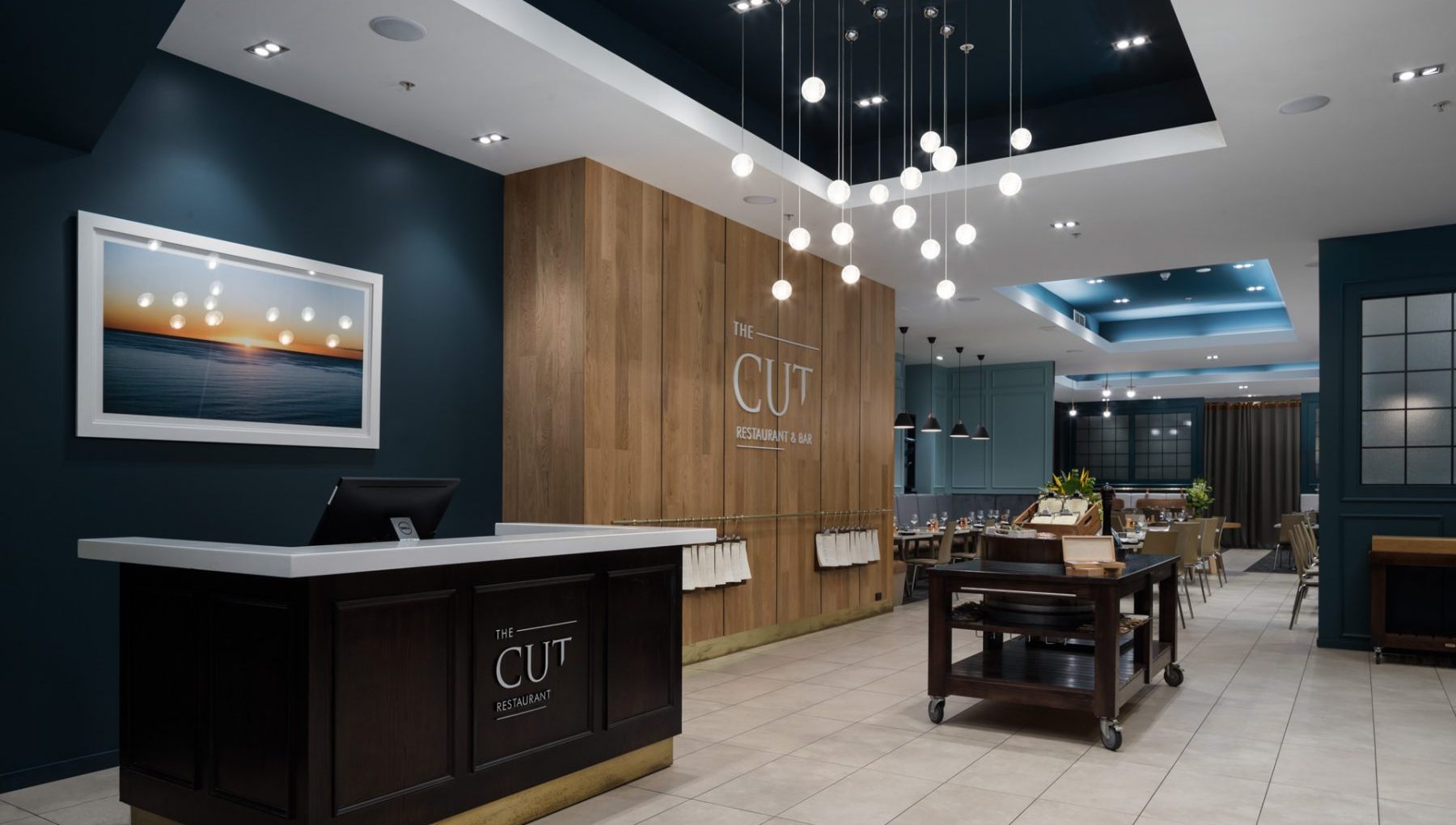 The CUT Restaurant and Bar Reception