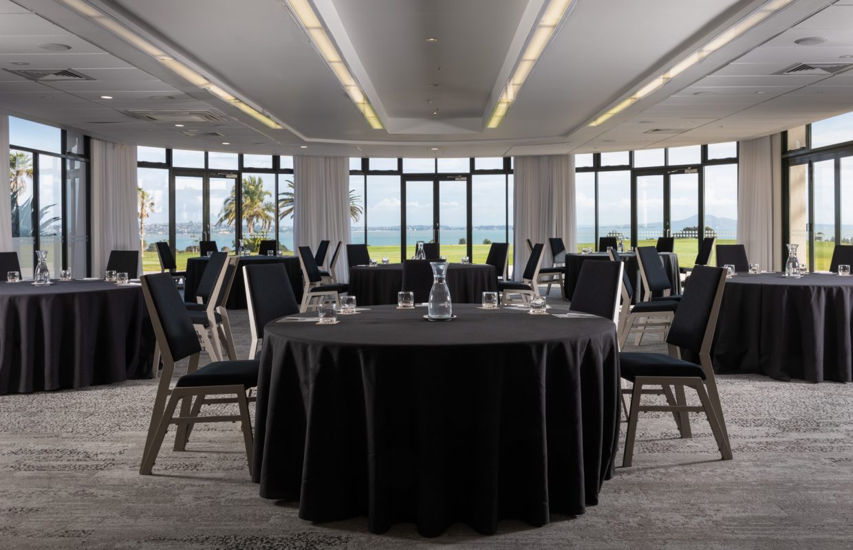Elegant Table Setup at conference Venue Hire Auckland.