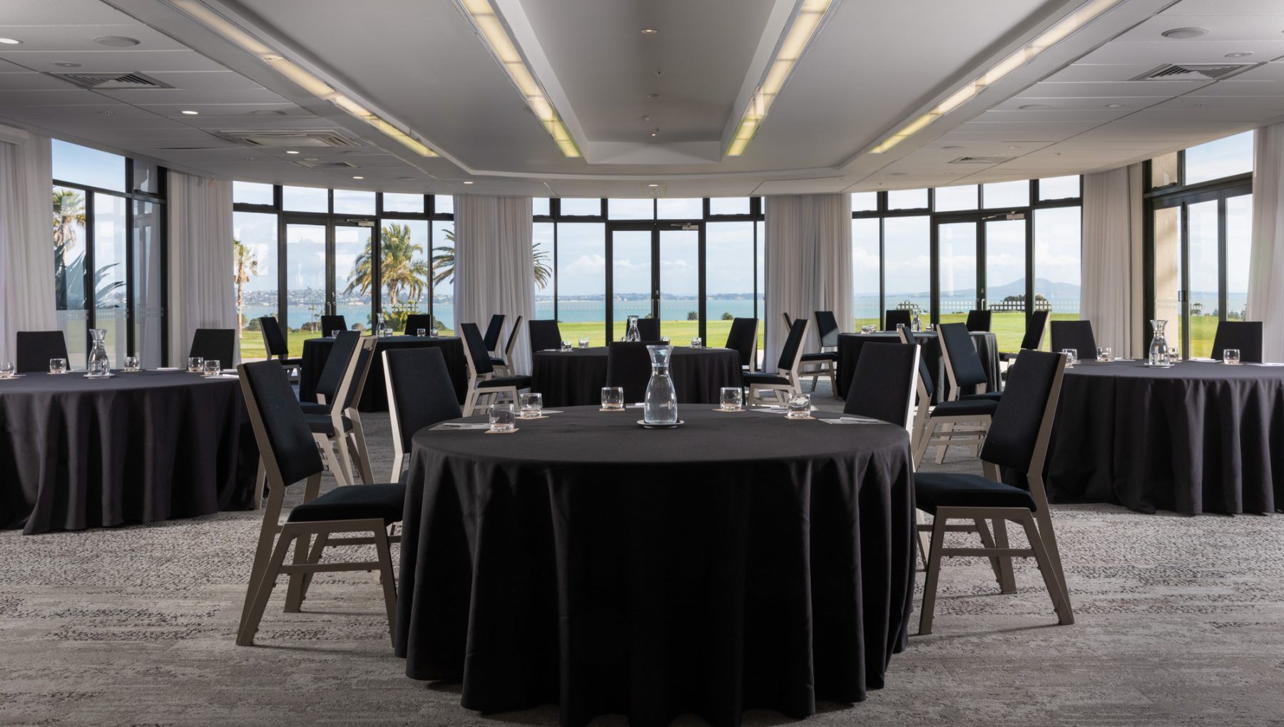 Elegant Table Setup at conference Venue Hire Auckland.