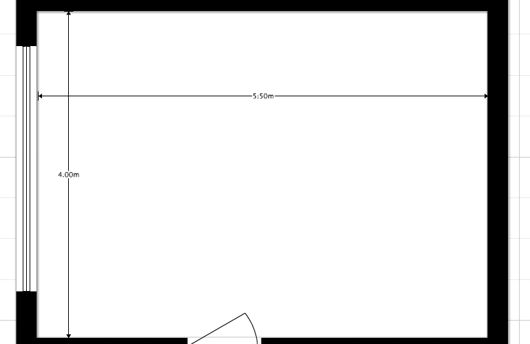 Executive Boardroom floor plan 1