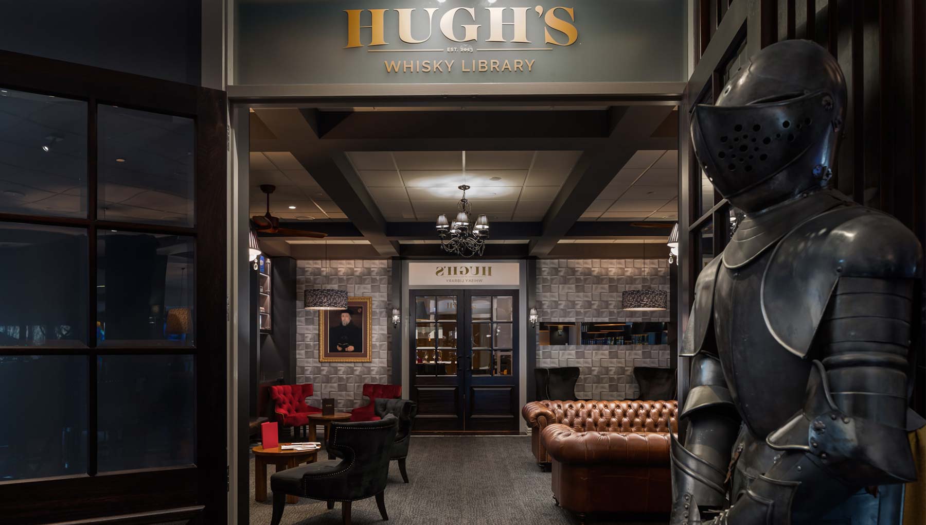 Rydges Latimer Christchurch Hugh's Whisky Library