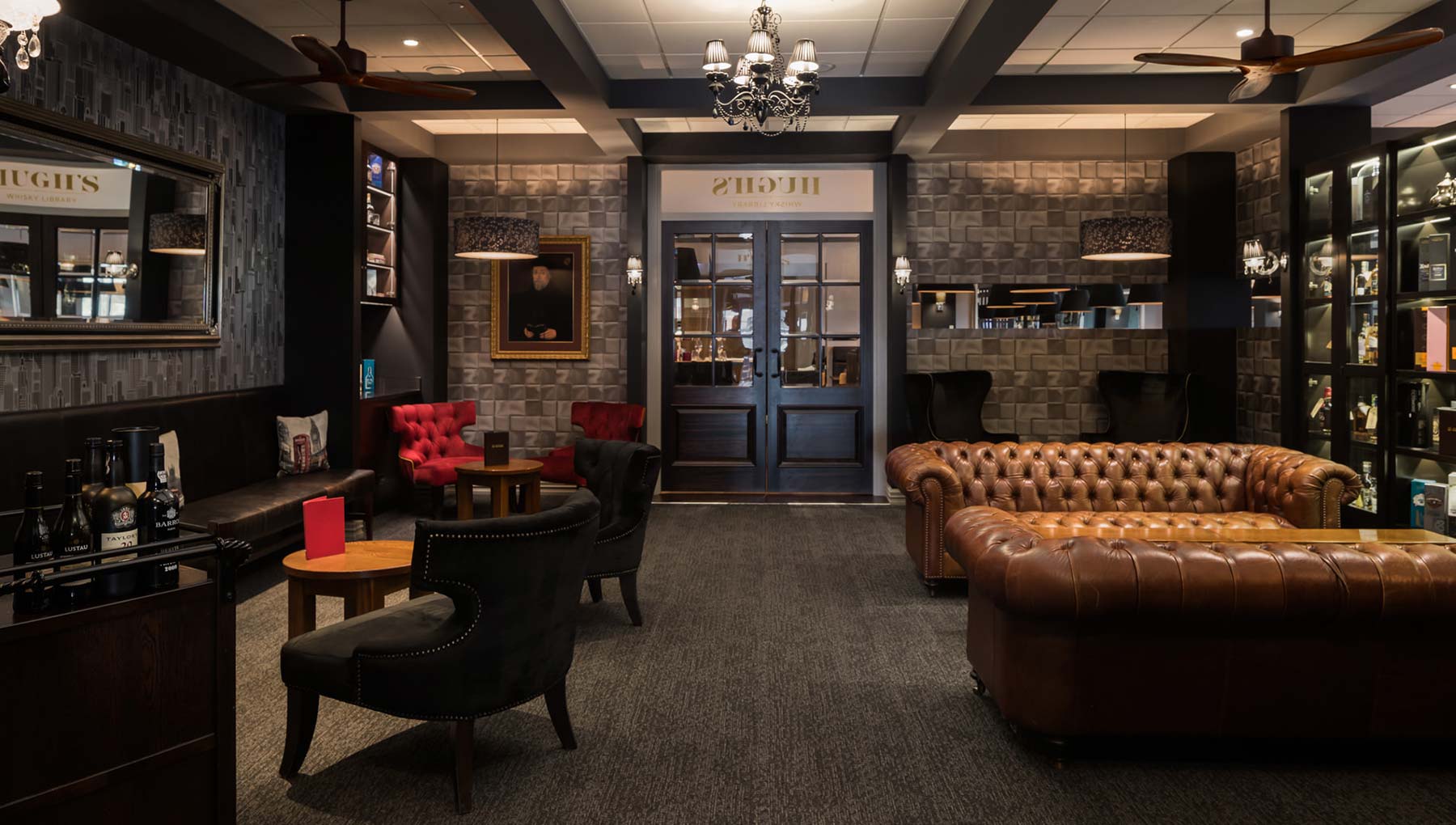 Rydges Latimer Christchurch Hugh's Whisky Library
