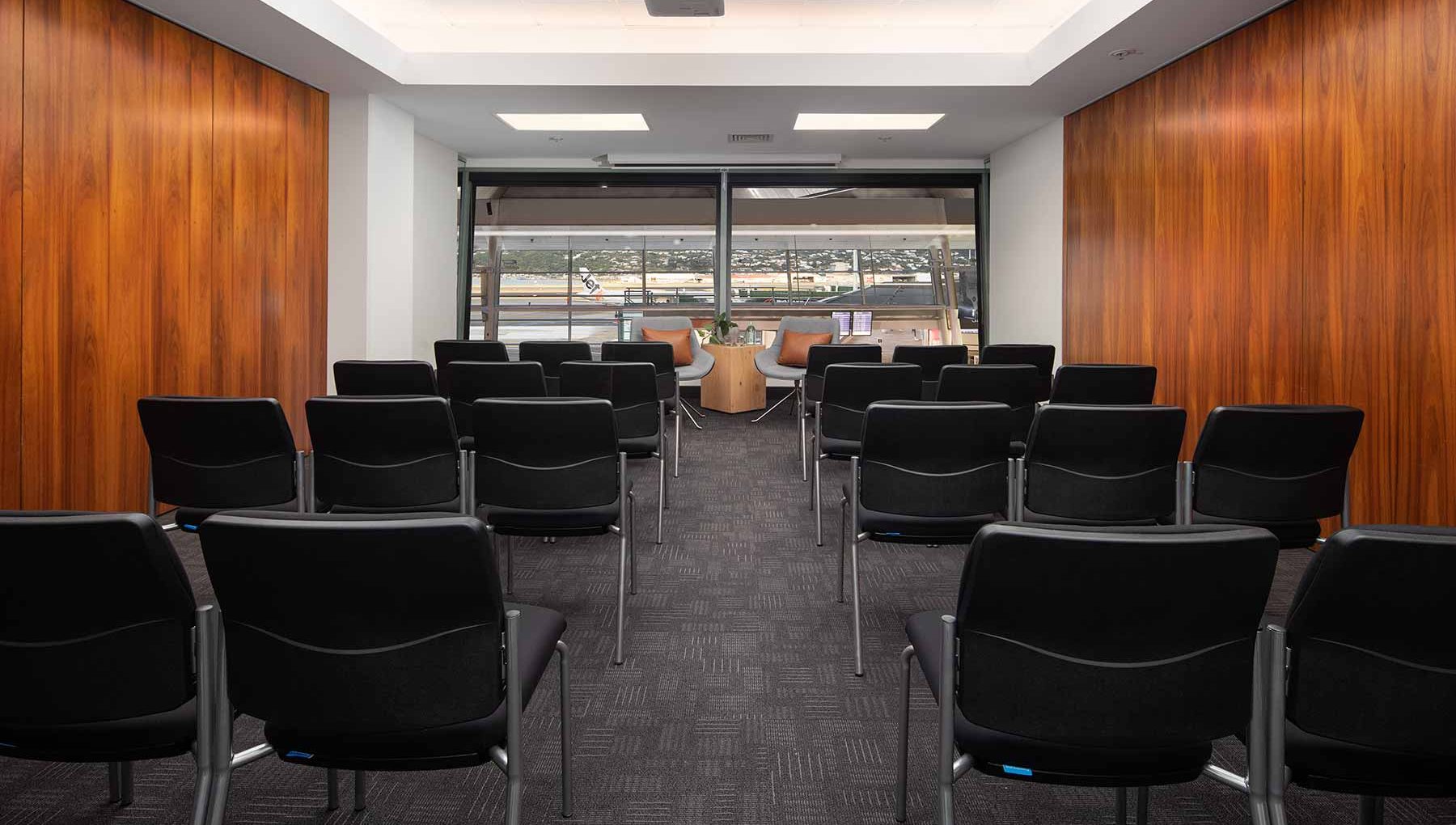 Shark Room Wellington Airport venue hire