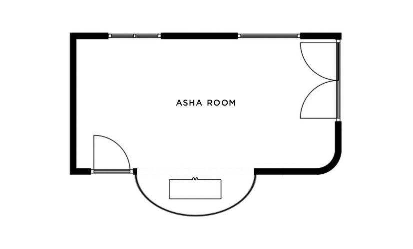 Asha Room floor plan 1