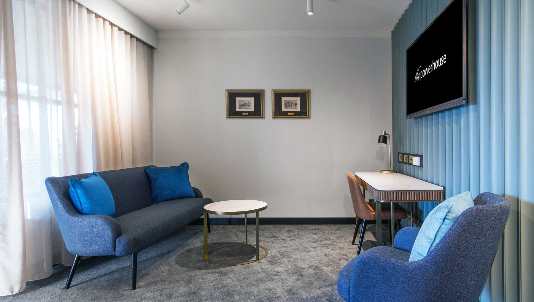 Powerhouse King Suite - Lounge and Study