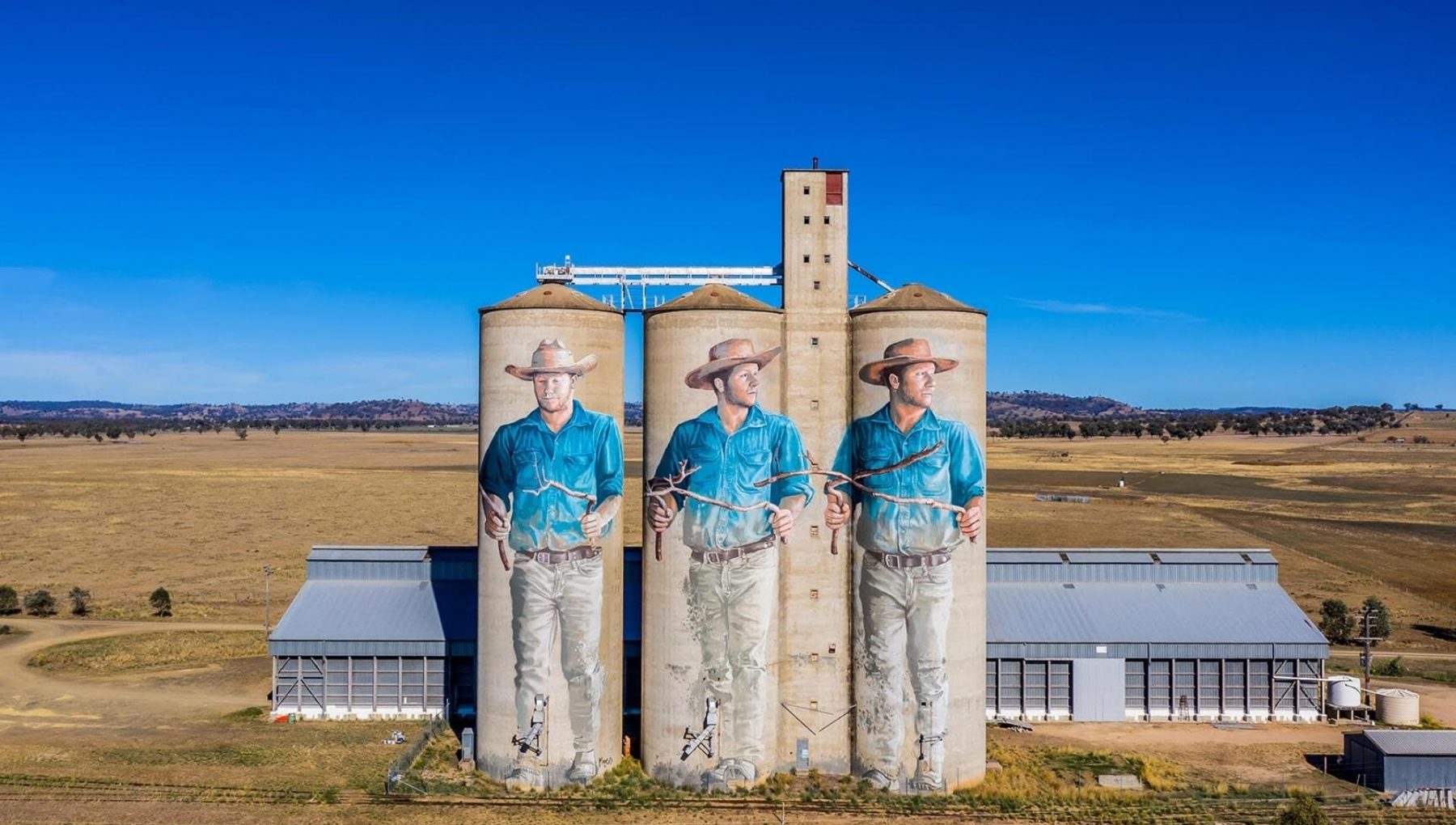 Barraba Silo Art