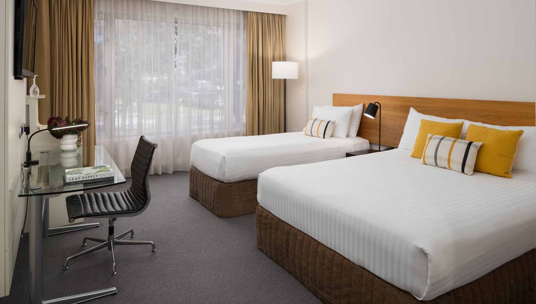Accessible Room - Queen and Single Bed - Rydges Bankstown