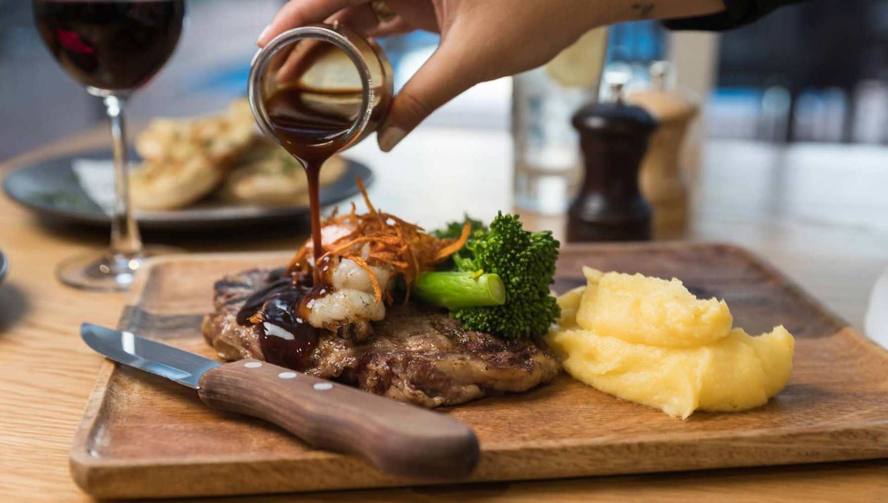 Eight74 Restaurant - Steak and Gravy - Rydges Bankstown