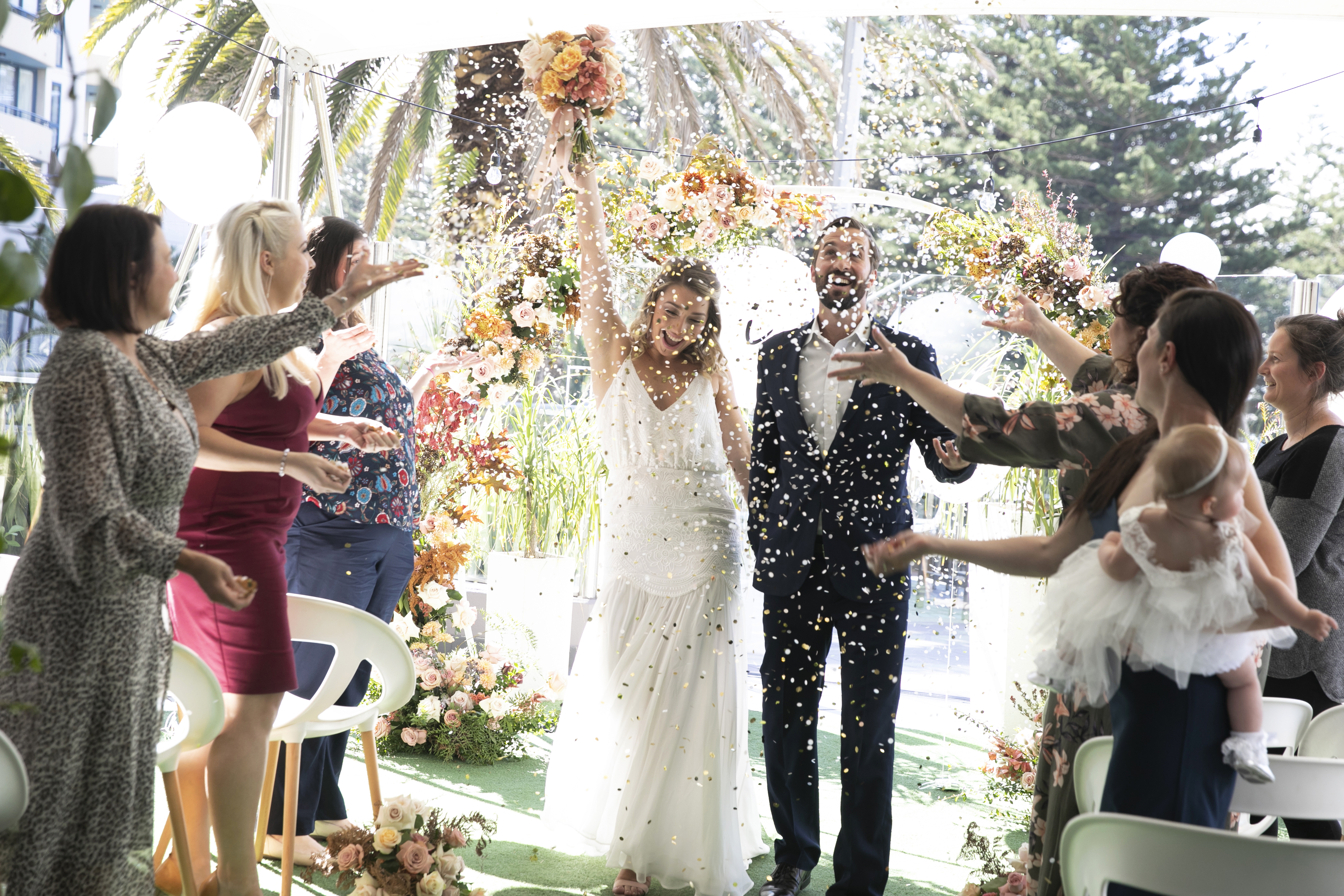 Beachside Wedding Ceremony