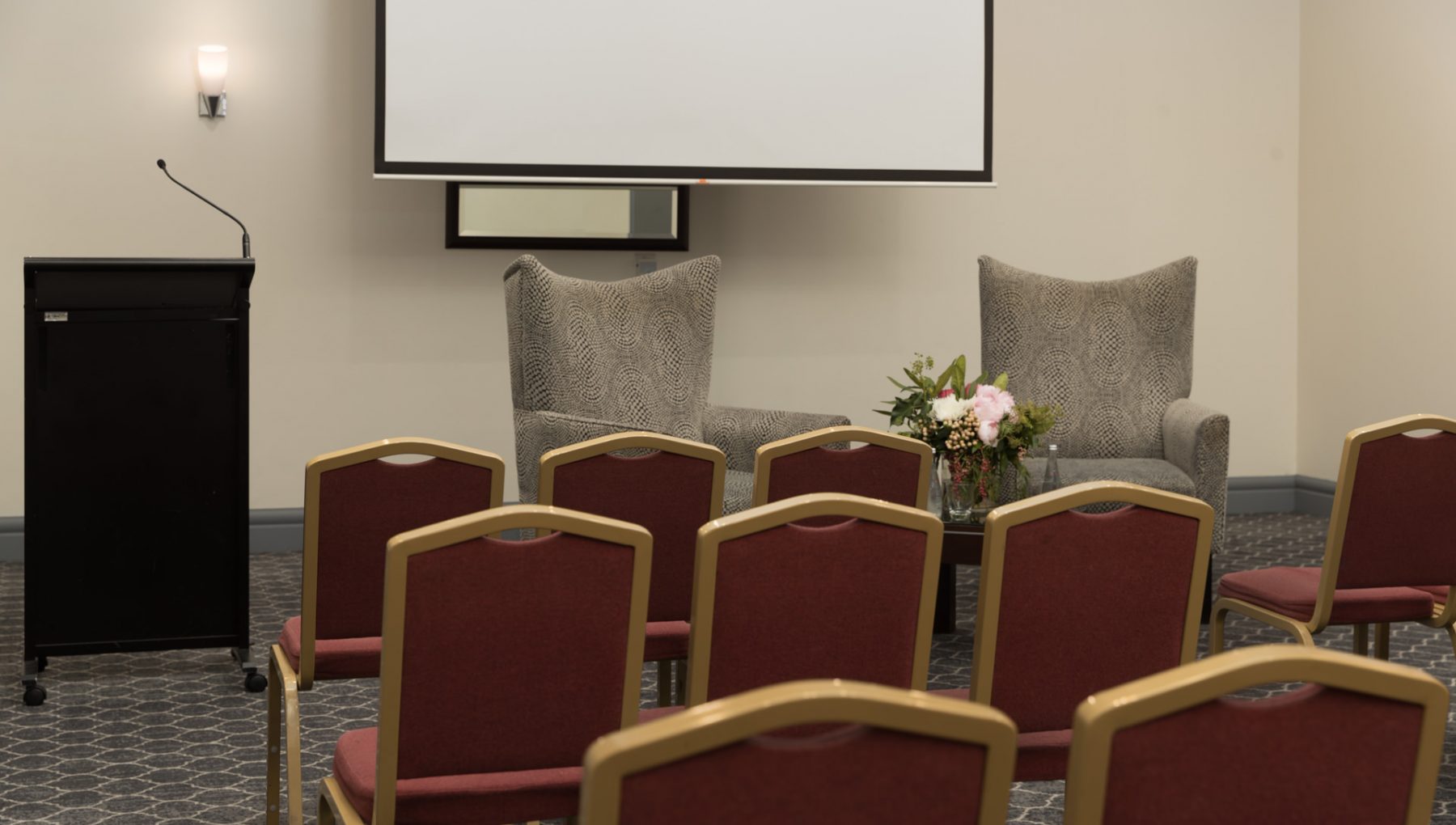 rydges norwest meeting room close up