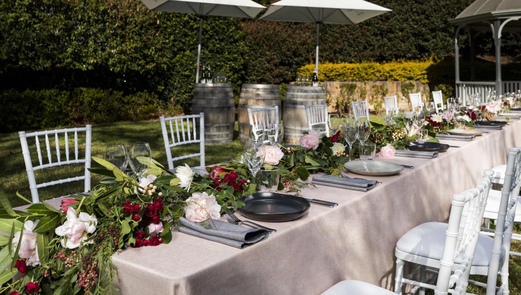 rydges norwest outdoor garden wedding venue