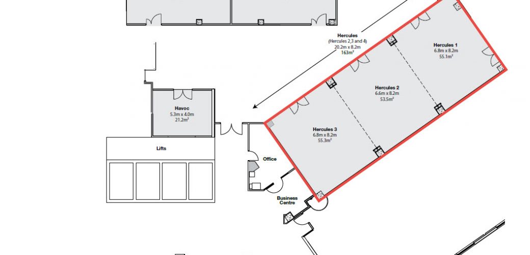 Hercules Weddings floor plan 1