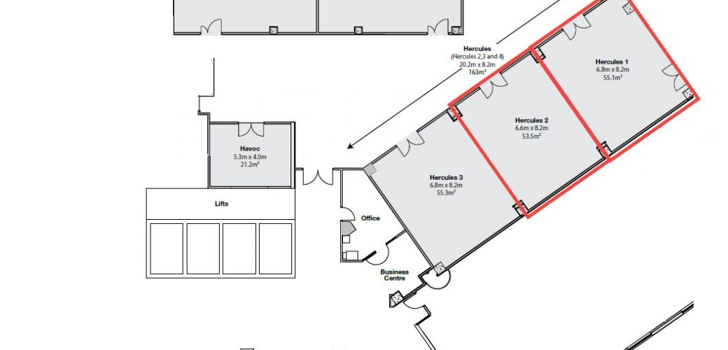 Hercules One and Two floor plan 1