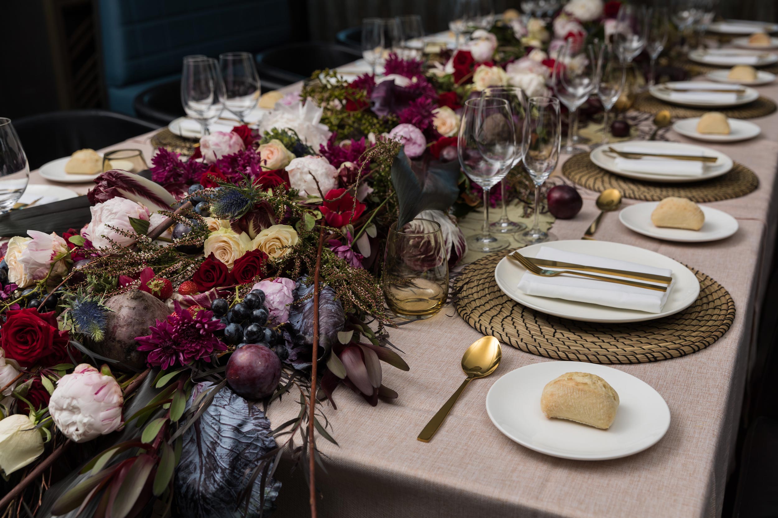 Rydges Sydney Airport - Event Venues - Wedding Reception - Banquet Table with Centrepiece