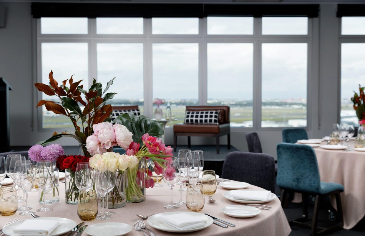Rydges Sydney Airport - Event Venues - Wedding Reception - Cabaret Setup Closeup
