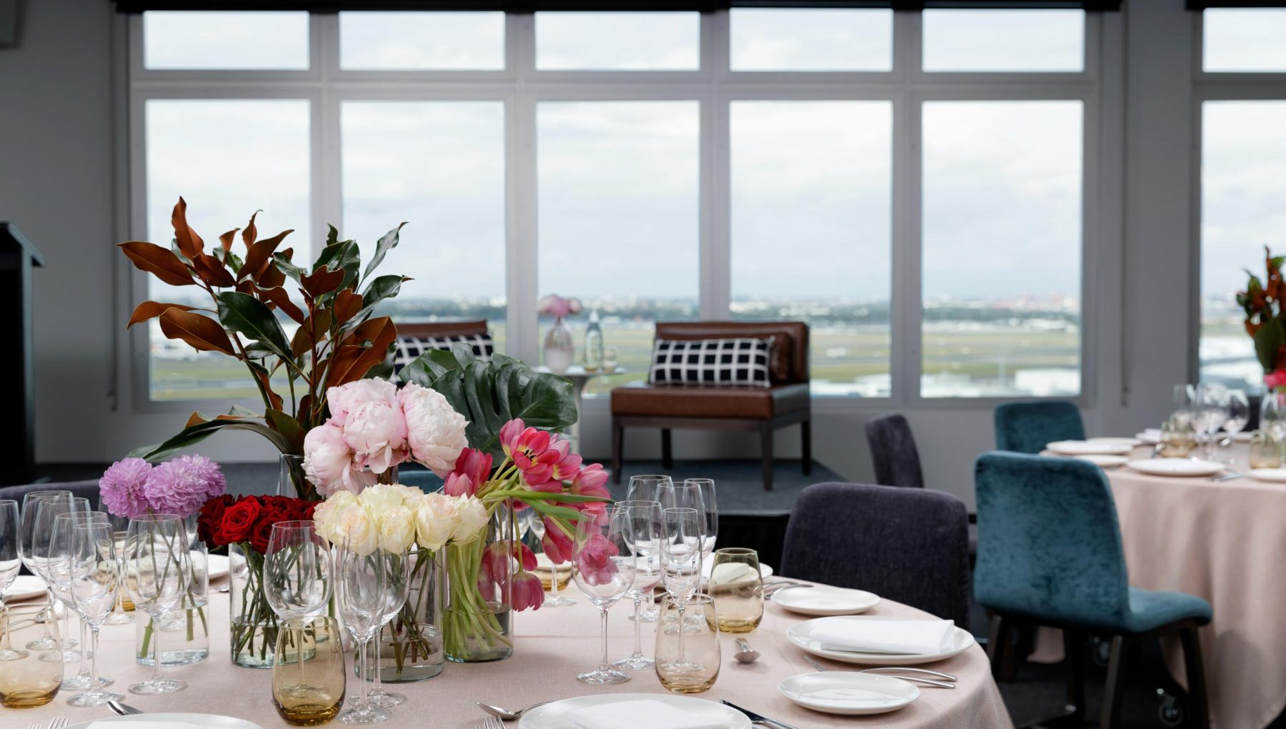 Rydges Sydney Airport - Event Venues - Wedding Reception - Cabaret Setup Closeup