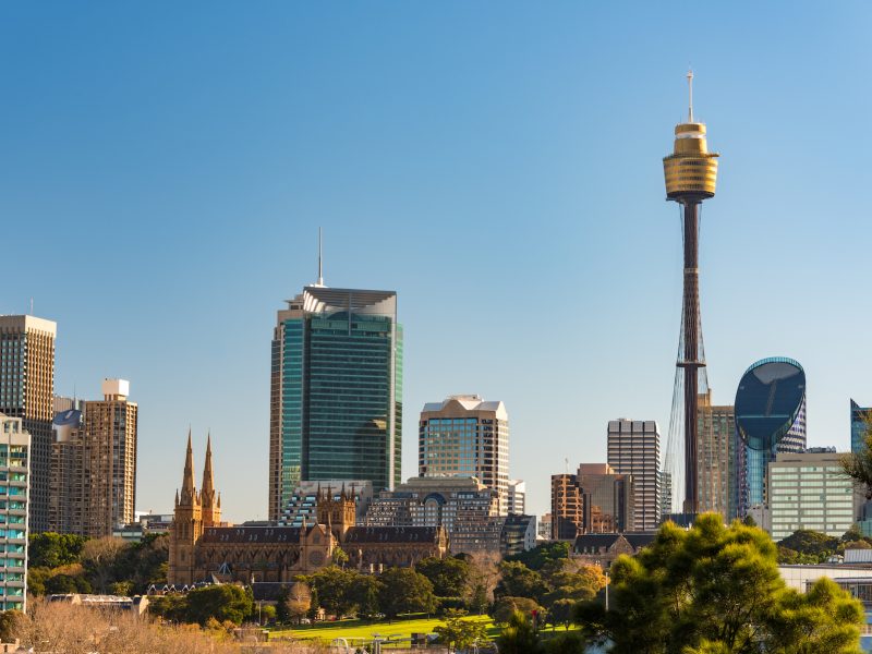 Sydney Tower - Pit Street Mall
