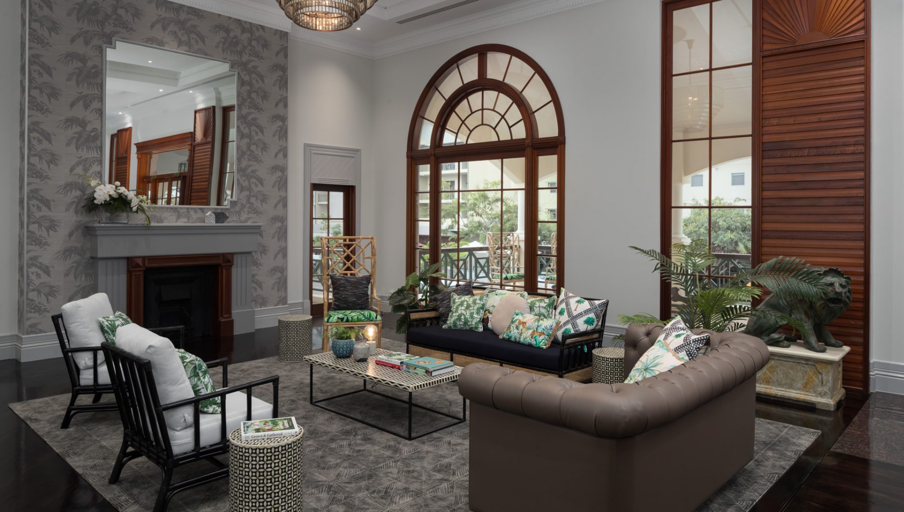 foyer area